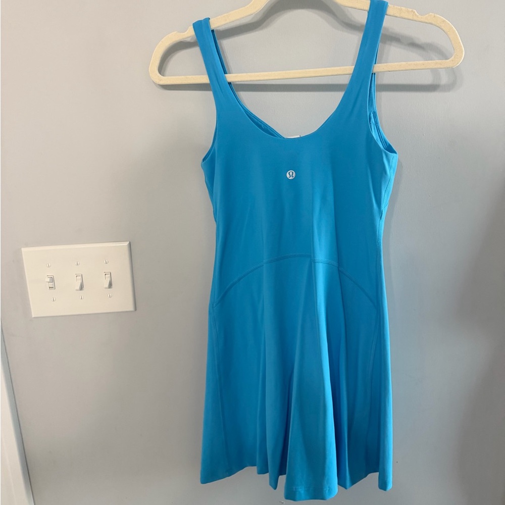 Lululemon Athletica Vibrant Blue Midi Dress